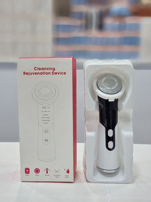 دستگاه سفید کننده اسکوم 4 کاره مدل  Portable Handheld Mini Beauty Instrument Korea Ultrasonic Ems Hot Cold Led Cleanser