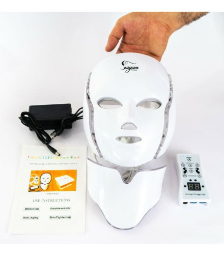 ماسک ال ای دی صورت و گردن ۷ رنگ هایکو ۲۰۲۱   SAYAN