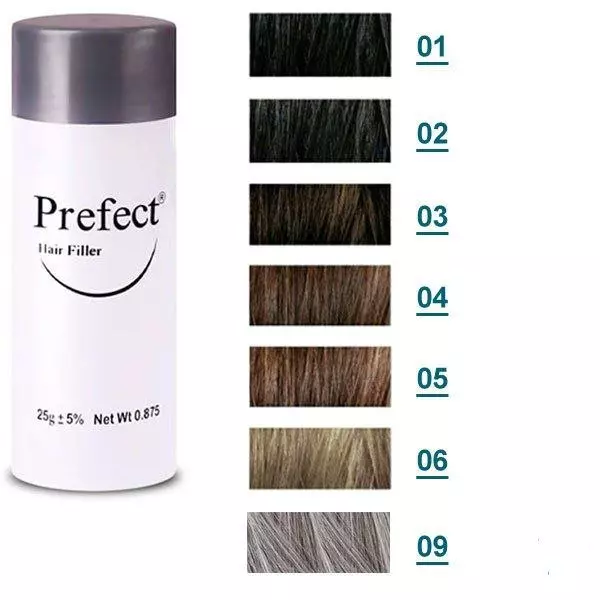 پودر پر پشت کننده مو هیر فیلر پرفکت Perfect hair filling powder